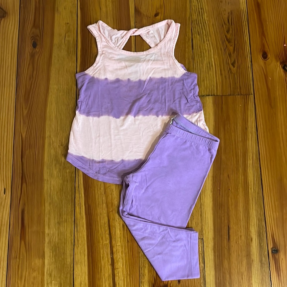 Splendid Tie-Dye 2-Piece Tank And Leggings Sz.4T